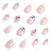 12 Sizes-24 Pcs Press On Nails JP2897