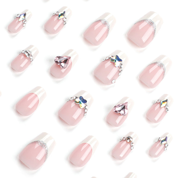 12 Sizes-24 Pcs Press On Nails JP2897