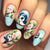 12 Sizes-24 Pcs Press On Nails Y1889