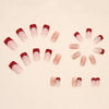 12 Sizes-24 Pcs Press On Nails Z551
