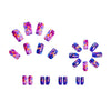 12 Sizes-24 Pcs Press On Nails Y401-1