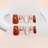12 Sizes-24 Pcs Press On Nails MY022