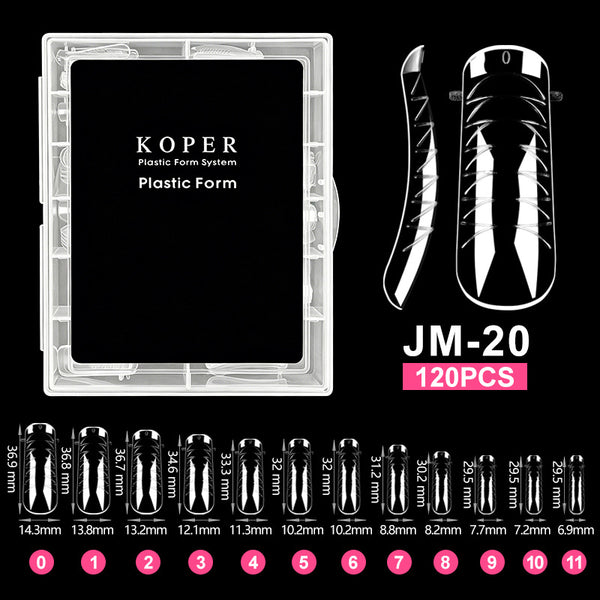 120 Pcs Press On Nails JM01