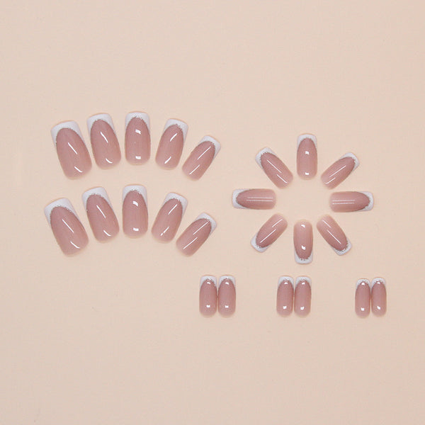 12 Sizes-24 Pcs Press On Nails W1666