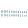 12 Sizes-24 Pcs Press On Nails W1242