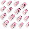 12 Sizes-24 Pcs Press On Nails JP2204