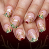 12 Sizes-24 Pcs Press On Nails C1273
