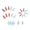 12 Sizes-24 Pcs Press On Nails W218