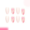 12 Sizes-24 Pcs Press On Nails C955