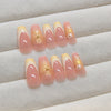 12 Sizes-24 Pcs Press On Nails Z925
