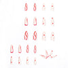 12 Sizes-24 Pcs Press On Nails JP1095