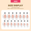 360 Pcs Press On Nails A002