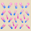 12 Sizes-24 Pcs Press On Nails Y648