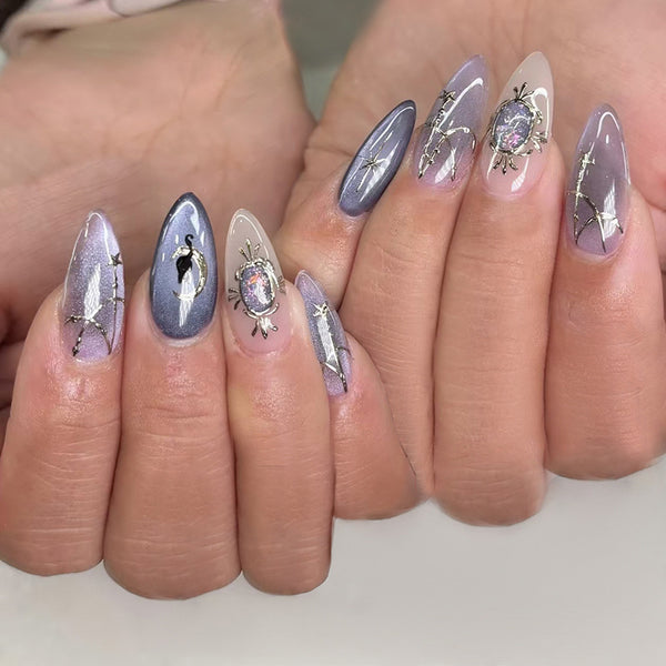 30 Pcs Press On Nails W2098