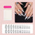12 Sizes-24 Pcs Press On Nails HYC-DD-495