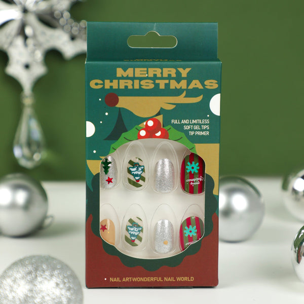 Almond Medium Oval Press on Nails