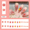 12 Sizes-24 Pcs Press On Nails R507