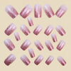 12 Sizes-24 Pcs Press On Nails Y1393