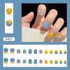 12 Sizes-24 Pcs Press On Nails R402