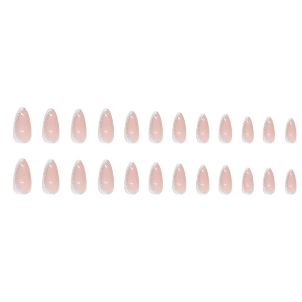 12 Sizes-24 Pcs Press On Nails W769