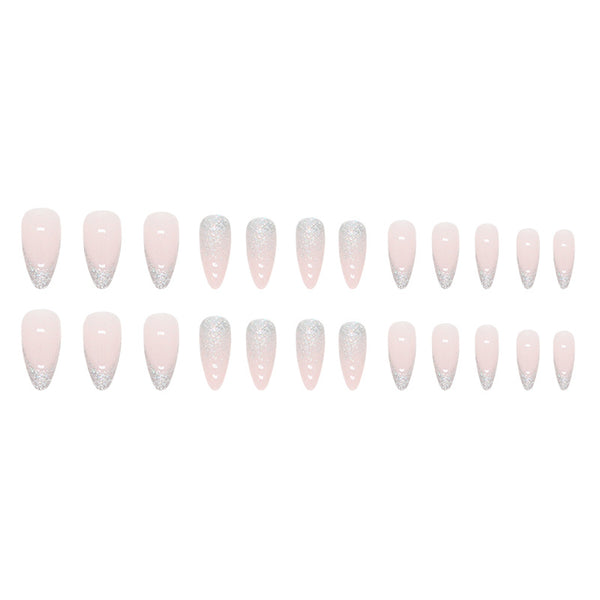 12 Sizes-24 Pcs Press On Nails W817