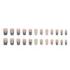 12 Sizes-24 Pcs Press On Nails Z615