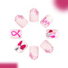 12 Sizes-24 Pcs Press On Nails C1217