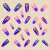 12 Sizes-24 Pcs Press On Nails Y786