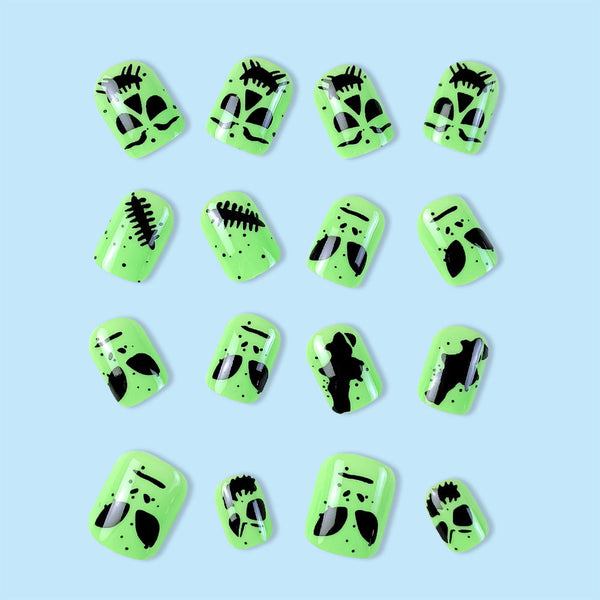 Glossy Medium Press on Nails