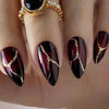 12 Sizes-24 PcsPress On Nails W524