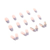 12 Sizes-24 Pcs Press On Nails Z405