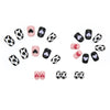 12 Sizes-24 Pcs Press On Nails R626