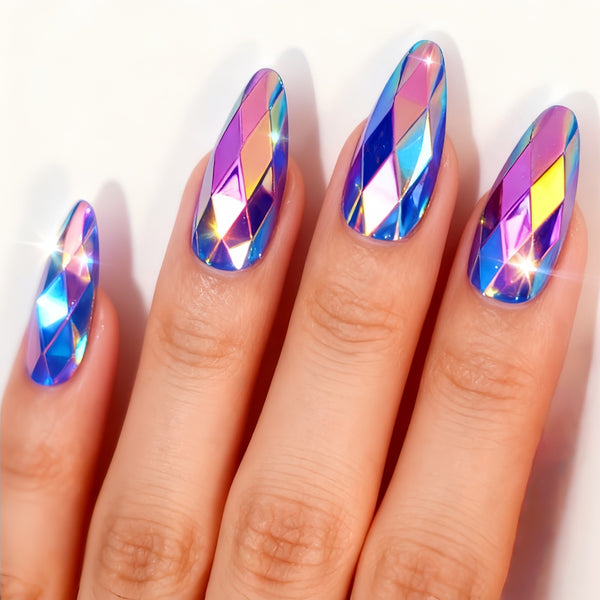 12 Sizes-24 Pcs Press On Nails Y1330