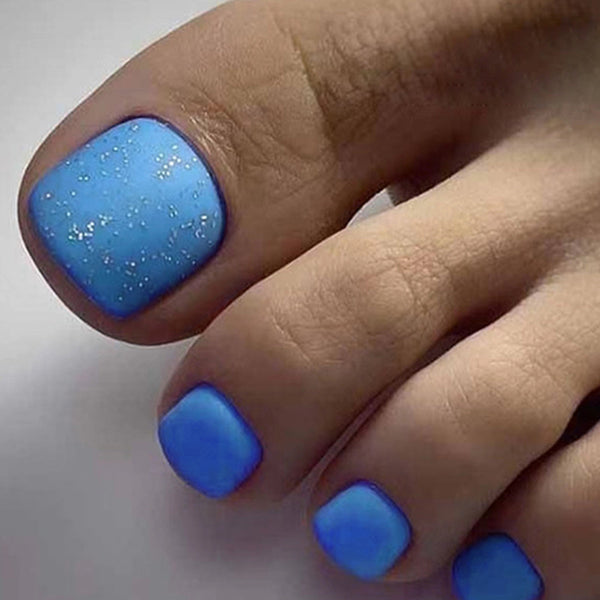 12 Sizes-24 Pcs Press On Nails F125