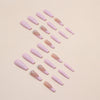12 Sizes-24 Pcs Press On Nails Z672