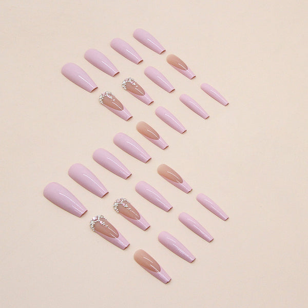 12 Sizes-24 Pcs Press On Nails Z672
