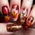 12 Sizes-24 Pcs Press On Nails Y1617