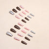 12 Sizes-24 Pcs Press On Nails W456