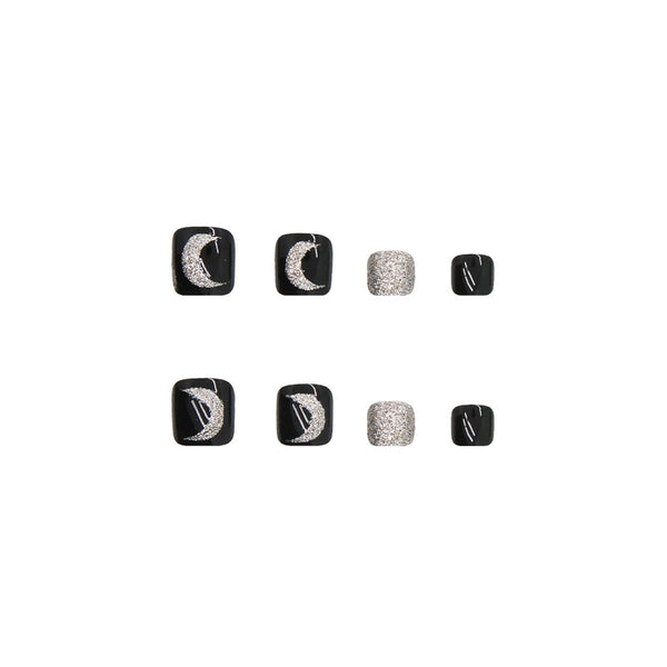 12 Sizes-24 Pcs Press On Nails F033