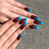 12 Sizes-24 Pcs Press On Nails JP1424