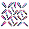 12 Sizes-24 Pcs Press On Nails Y970
