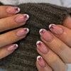 12 Sizes-24 Pcs Press On Nails JP3637