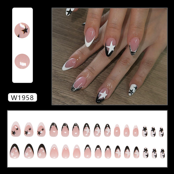 30 Pcs Press On Nails W1958