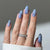 12 Sizes-24 Pcs Press On Nails W1553