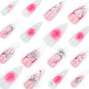 12 Sizes-24 Pcs Press On Nails JP3512