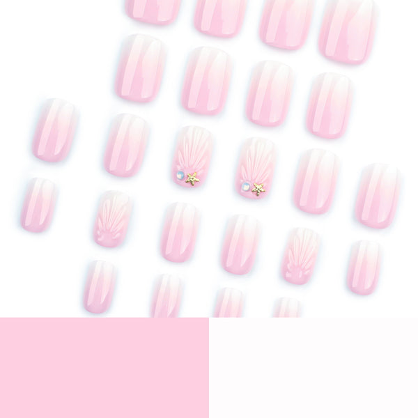 12 Sizes-24 Pcs Press On Nails DIY74