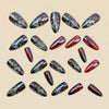 12 Sizes-24 Pcs Press On Nails Y1734