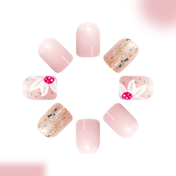 12 Sizes-24 Pcs Press On Nails C1552