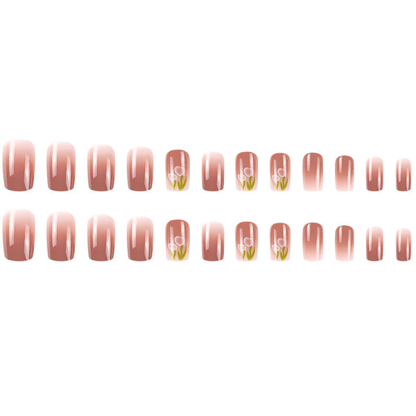 12 Sizes-24 PcsPress On Nails DY682