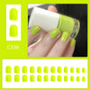 12 Sizes-24 PcsPress On Nails C336
